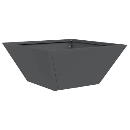 Garden Planter 5 pcs Anthracite 35 x 35 x 15 cm