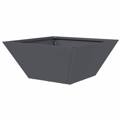 Garden Planter 5 pcs Anthracite 35 x 35 x 15 cm
