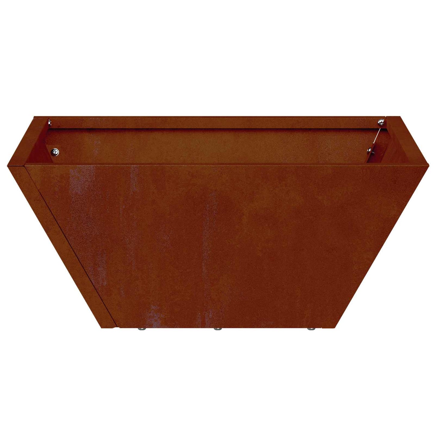 Garden Planter Rusty 35 x 35 x 15 cm Weathering Steel