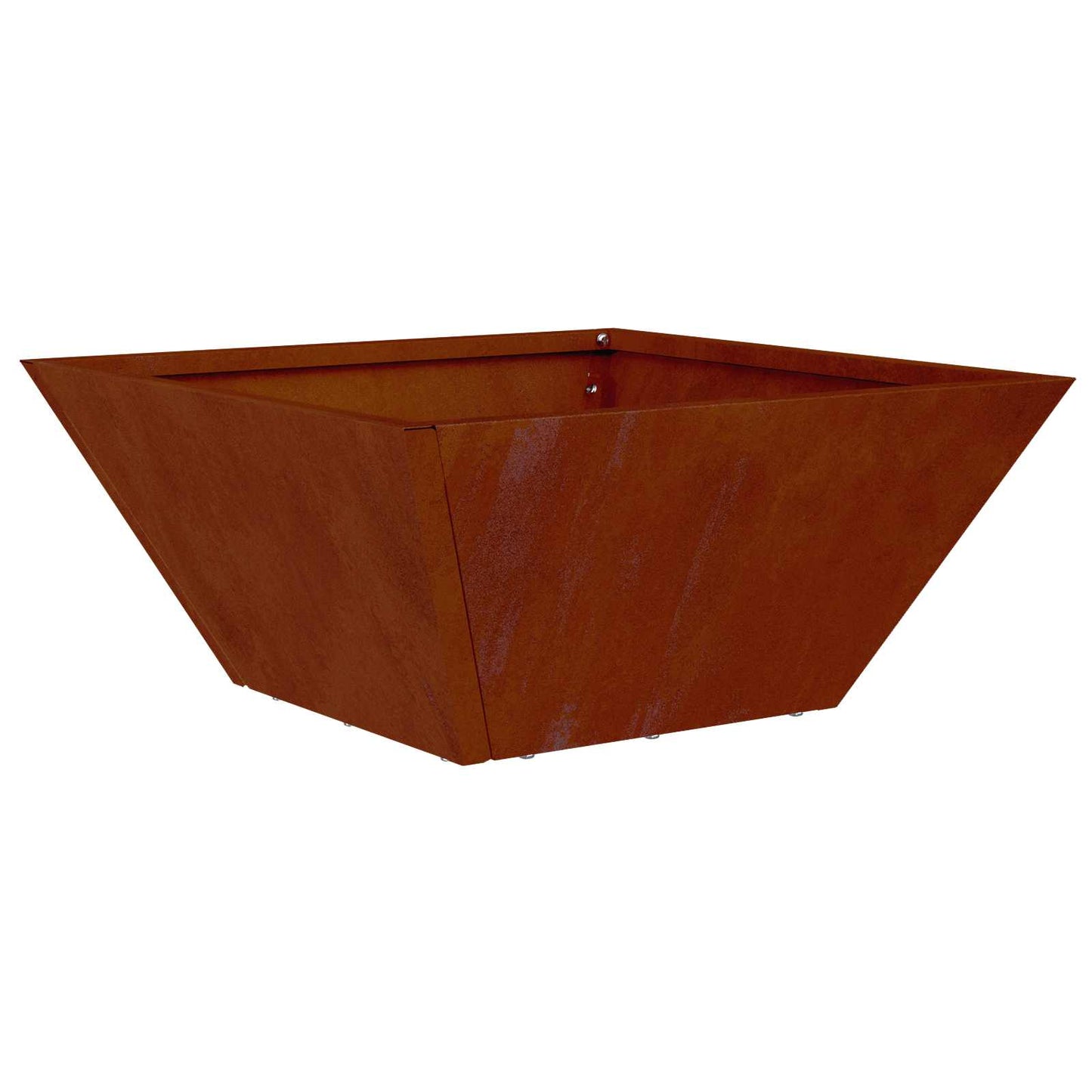 Garden Planter 5 pcs Rusty 35 x 35 x 15 cm Weathering Steel