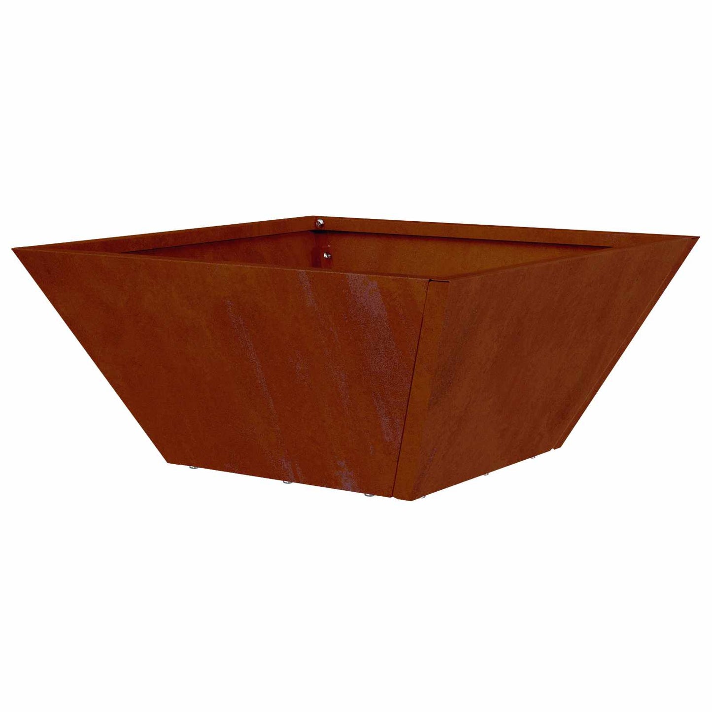 Garden Planter 5 pcs Rusty 35 x 35 x 15 cm Weathering Steel