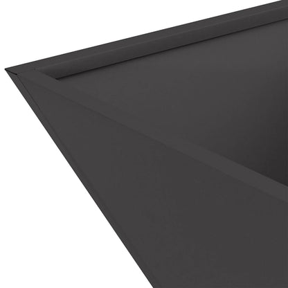 Garden Planter 5 pcs Black 40 x 40 x 15 cm Cold-rolled Steel