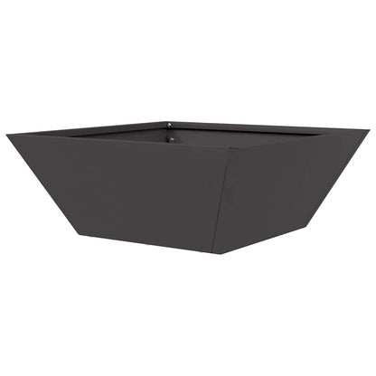 Garden Planter 5 pcs Black 40 x 40 x 15 cm Cold-rolled Steel