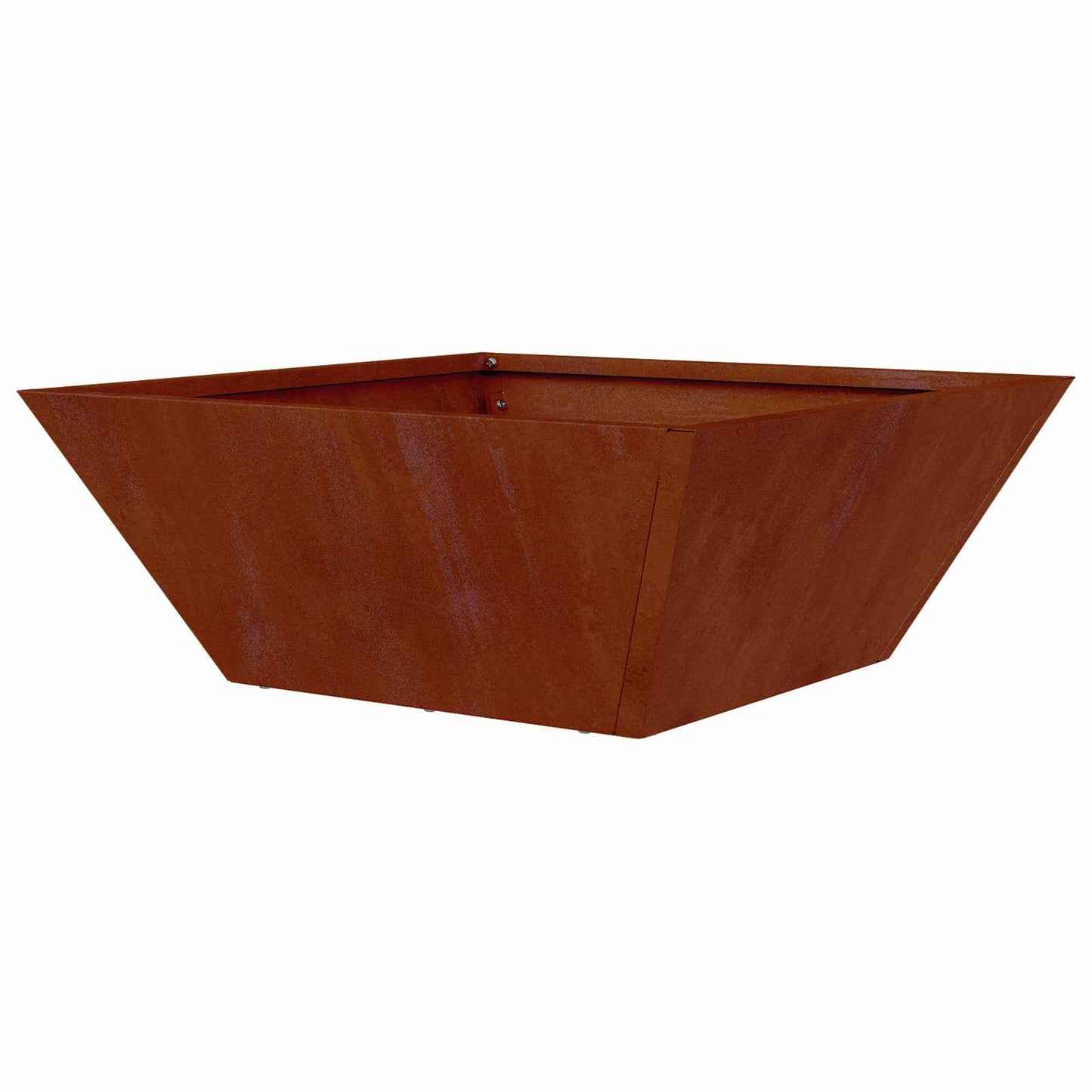 Garden Planter 5 pcs Rusty 40 x 40 x 15 cm Weathering Steel