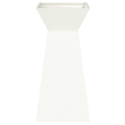 Pillar Planter White 35 x 35 x 73 cm