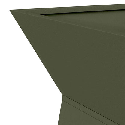 Pillar Planter Olive 35 x 35 x 73 cm