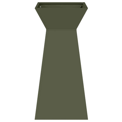Pillar Planter Olive 35 x 35 x 73 cm