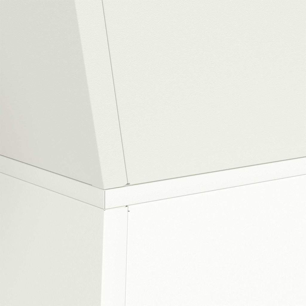 Pillar Planter White 40 x 40 x 100 cm