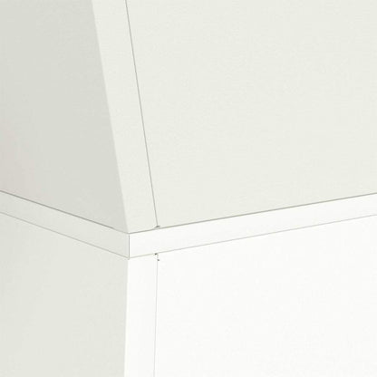 Pillar Planter White 40 x 40 x 100 cm