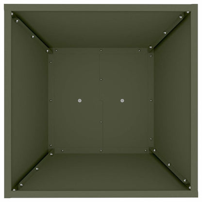 Pillar Planter Olive 40 x 40 x 100 cm
