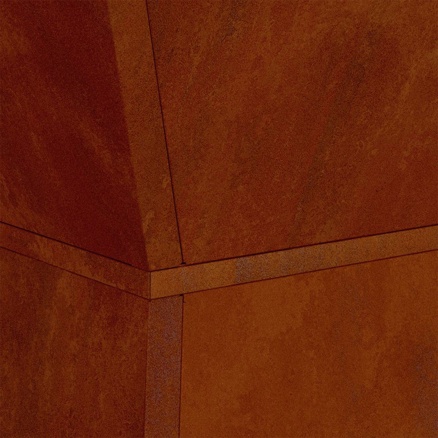Pillar Planter Silver 40 x 40 x 100 cm
