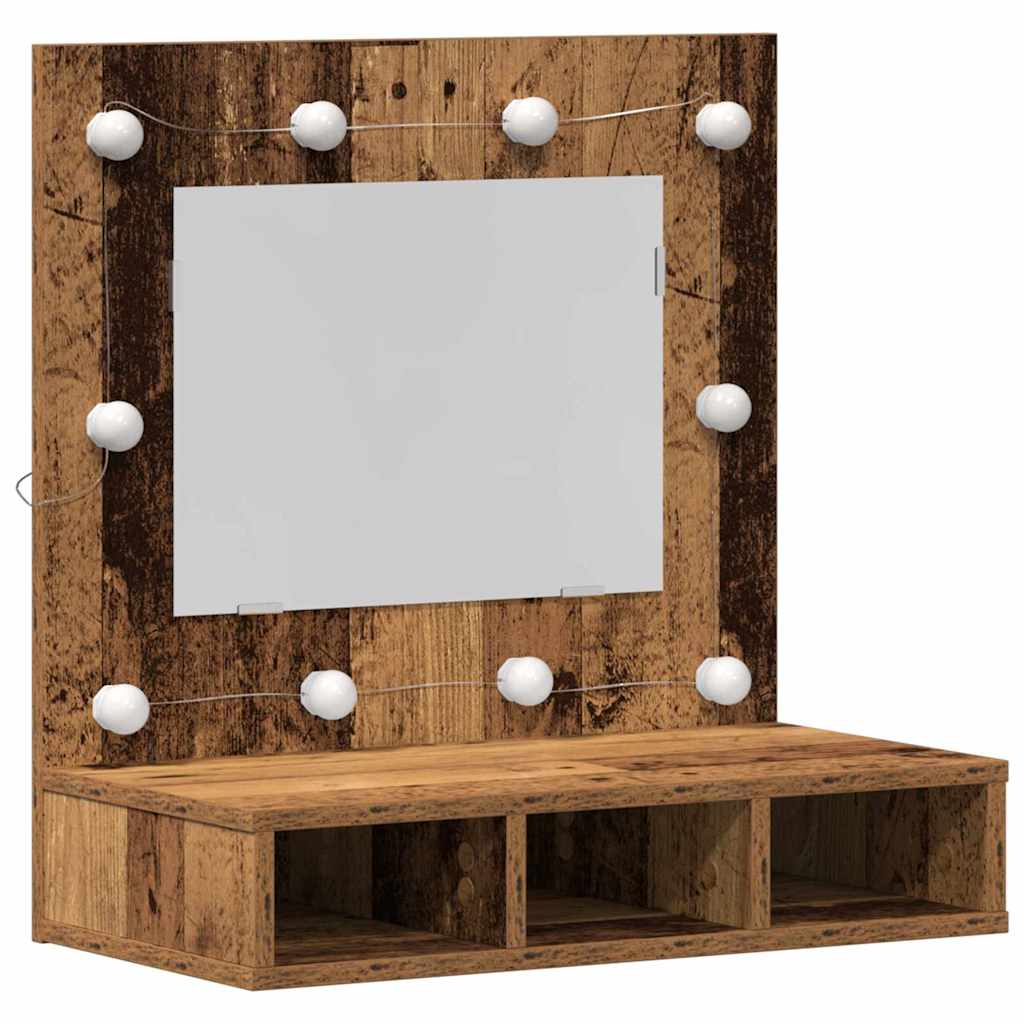 Mirror Cabinet Old wood 60 x 31.5 x 62 cm Engineered Wood