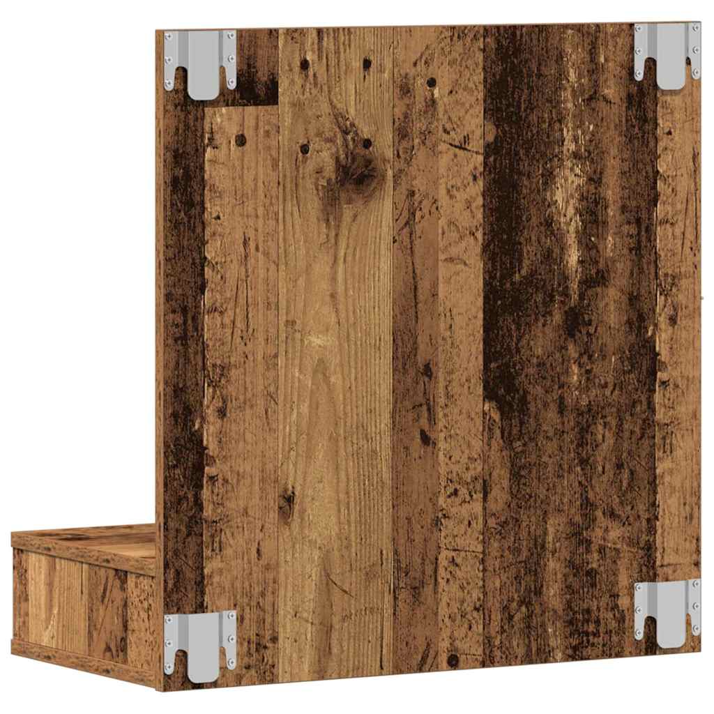 Mirror Cabinet Old wood 60 x 31.5 x 62 cm Engineered Wood