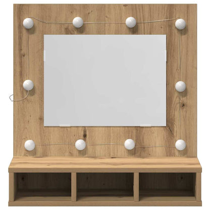 Mirror Cabinet Artisan Oak 60 x 31.5 x 62 cm Engineered Wood