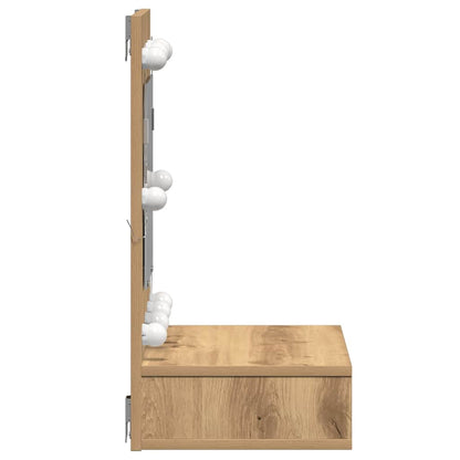 Mirror Cabinet Artisan Oak 60 x 31.5 x 62 cm Engineered Wood