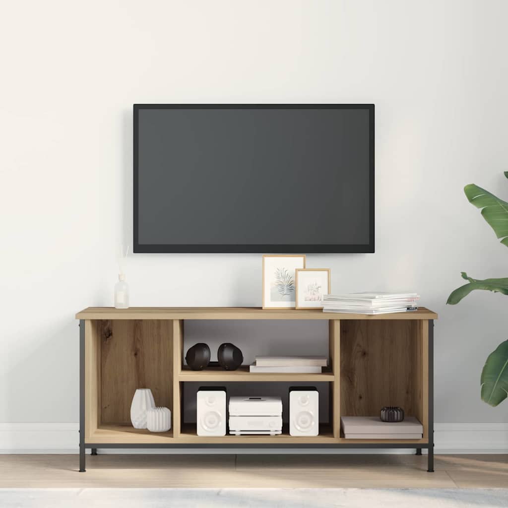 TV Cabinet Artisan Oak 102 x 35 x 45 cm Engineered Wood