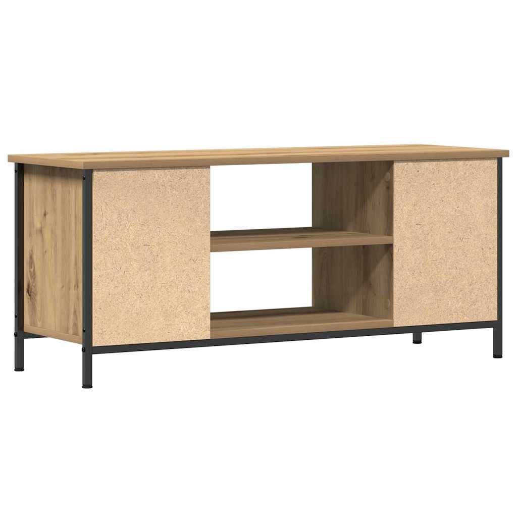 TV Cabinet Artisan Oak 102 x 35 x 45 cm Engineered Wood