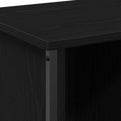 TV Cabinet 102 x 35 x 45 cm Black Oak Engineered Wood