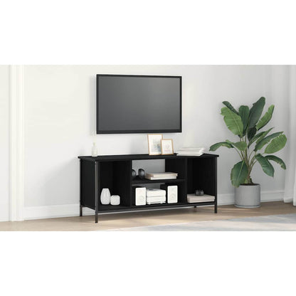 TV Cabinet Black Oak 102 x 35 x 45 cm Engineered Wood