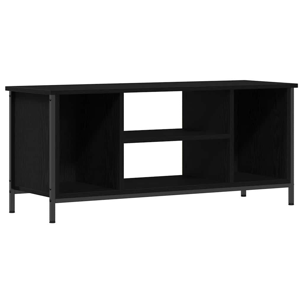 TV Cabinet 102 x 35 x 45 cm Black Oak Engineered Wood