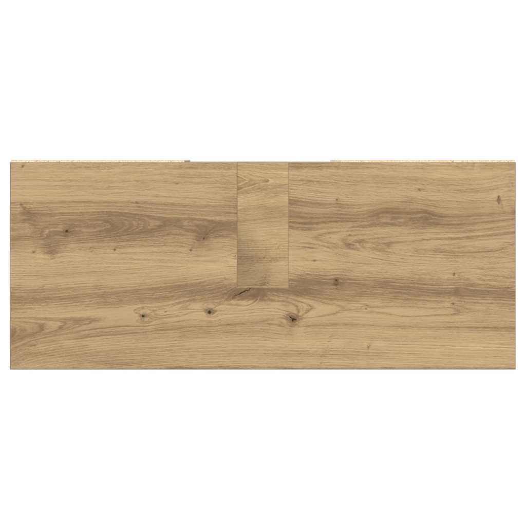 Bathroom Cabinet Artisan Oak 80 x 33 x 60 cm Engineered Wood