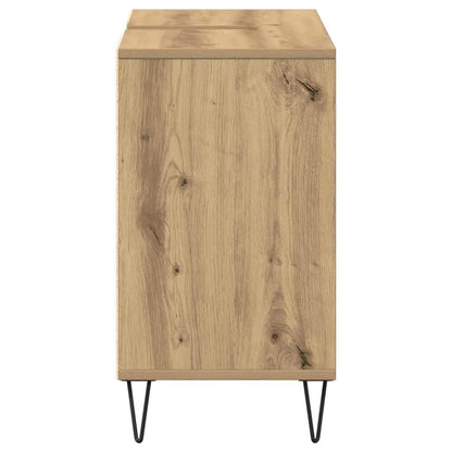 Bathroom Cabinet Artisan Oak 80 x 33 x 60 cm Engineered Wood