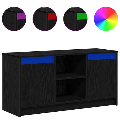 TV Units Black 100 x 34 x 50 cm Engineered wood