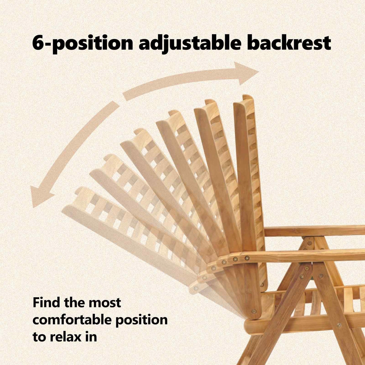 Chair Folding 8 pcs Brown 64.5 x 52 x 108 cm Solid Teak Wood
