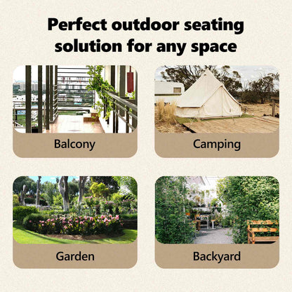 Chair Folding 8 pcs Brown 64.5 x 52 x 108 cm Solid Teak Wood