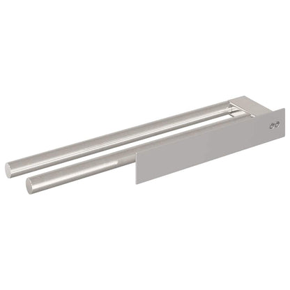 Towel Rack Silver 40 x 9 x 4 cm Stainless steel