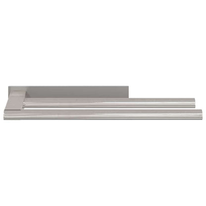 Towel Rack Silver 40 x 9 x 4 cm Stainless steel