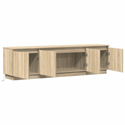 TV Cabinet Sonoma Oak 180 x 38 x 49 cm Engineered Wood