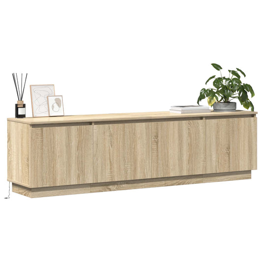 TV Cabinet Sonoma Oak 180 x 38 x 49 cm Engineered Wood
