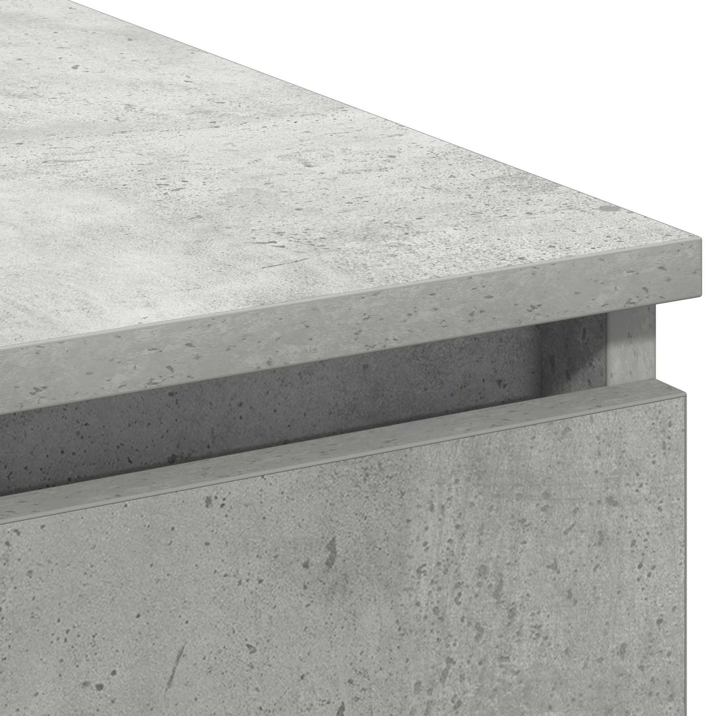 TV Cabinet Concrete Grey 180 x 38 x 49 cm Engineered Wood
