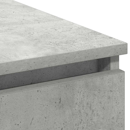 TV Cabinet Concrete Grey 180 x 38 x 49 cm Engineered Wood