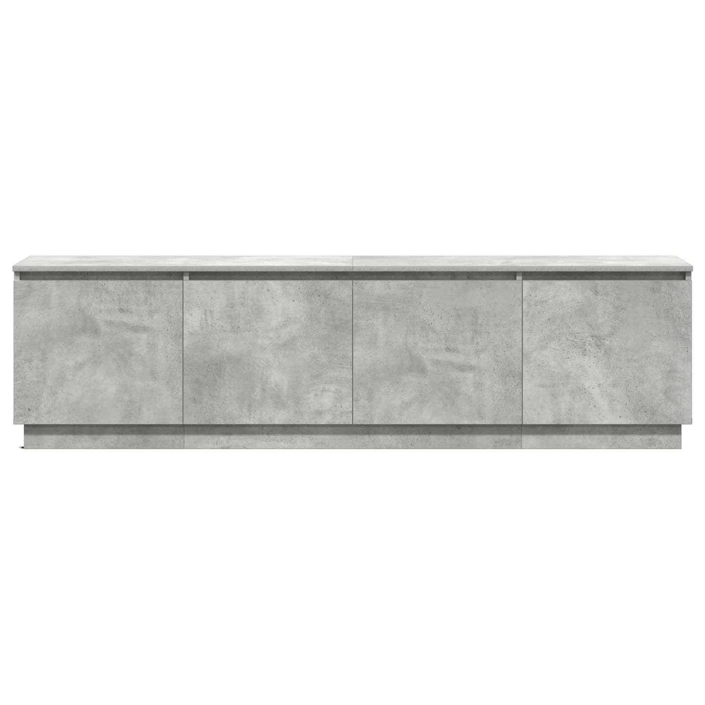TV Cabinet Concrete Grey 180 x 38 x 49 cm Engineered Wood