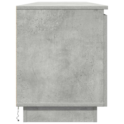 TV Cabinet Concrete Grey 180 x 38 x 49 cm Engineered Wood
