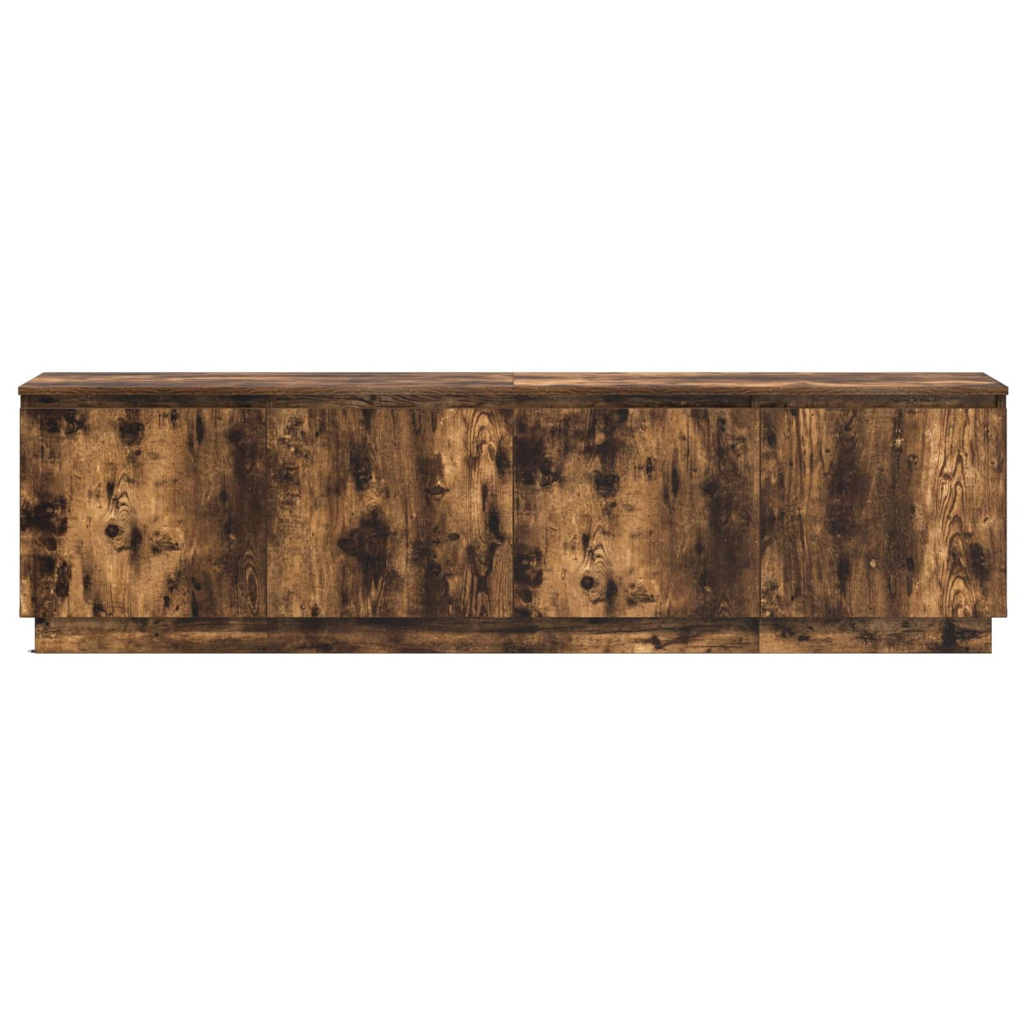 TV Cabinet Smoked Oak 180 x 38 x 49 cm Engineered Wood