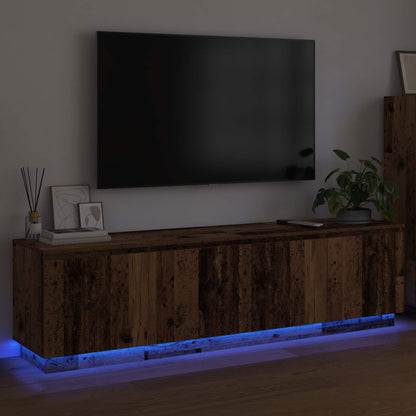 TV Cabinet Old Wood 180 x 38 x 49 cm Engineered Wood