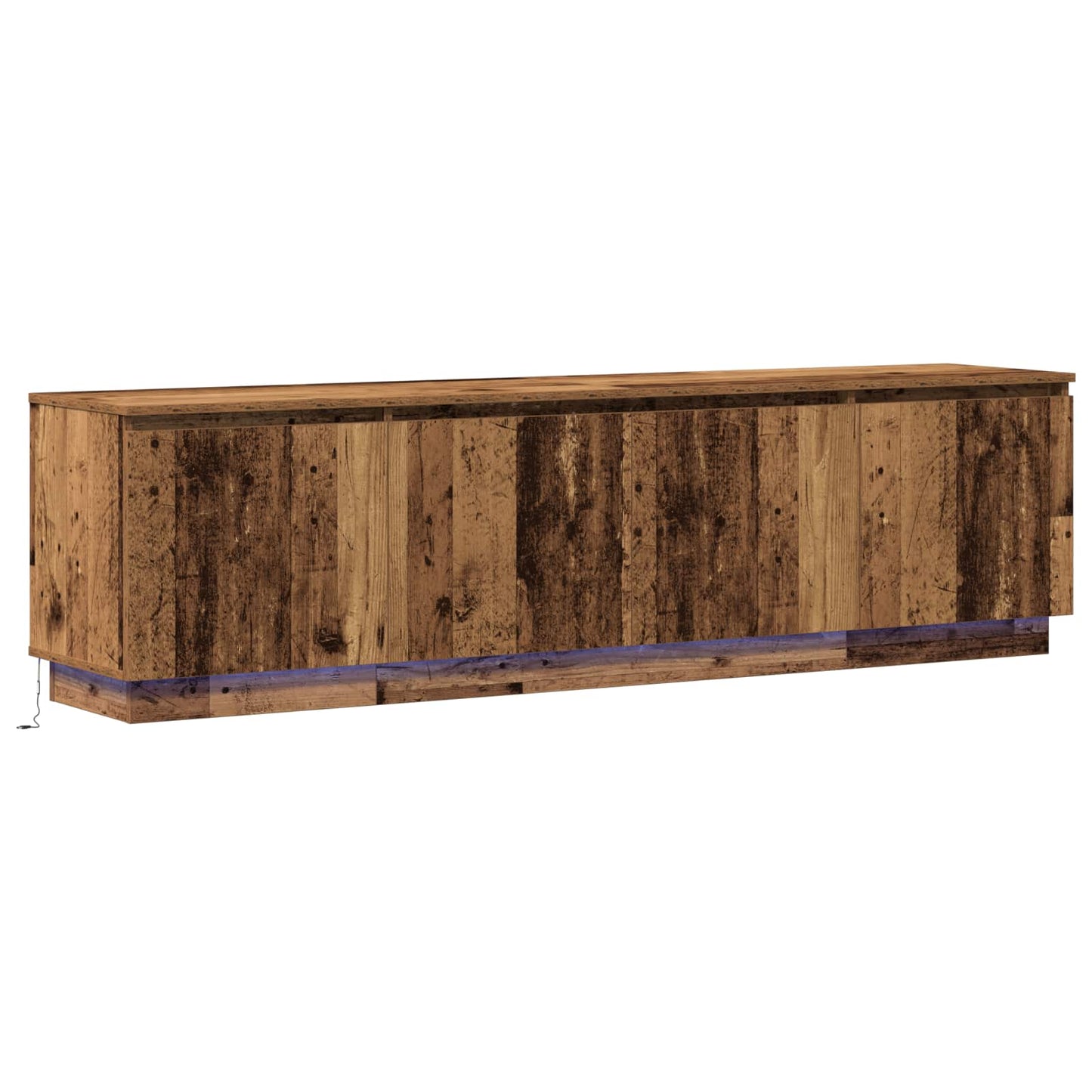 TV Cabinet Old Wood 180 x 38 x 49 cm Engineered Wood