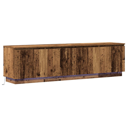 TV Cabinet Old Wood 180 x 38 x 49 cm Engineered Wood