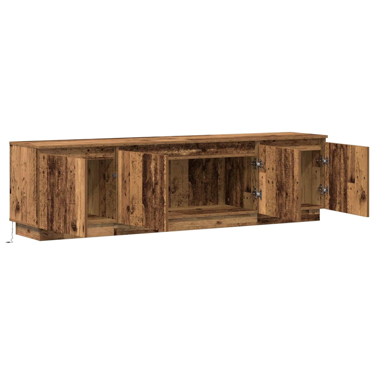 TV Cabinet Old Wood 180 x 38 x 49 cm Engineered Wood