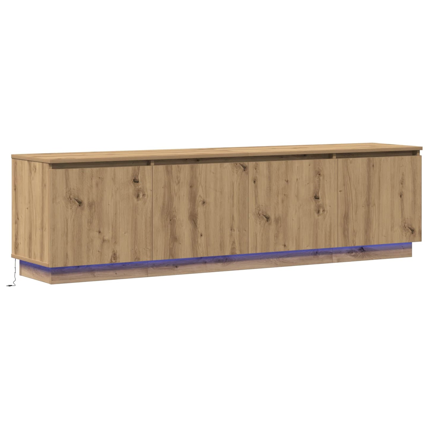 TV Cabinet Artisan Oak 180 x 38 x 49 cm Engineered Wood