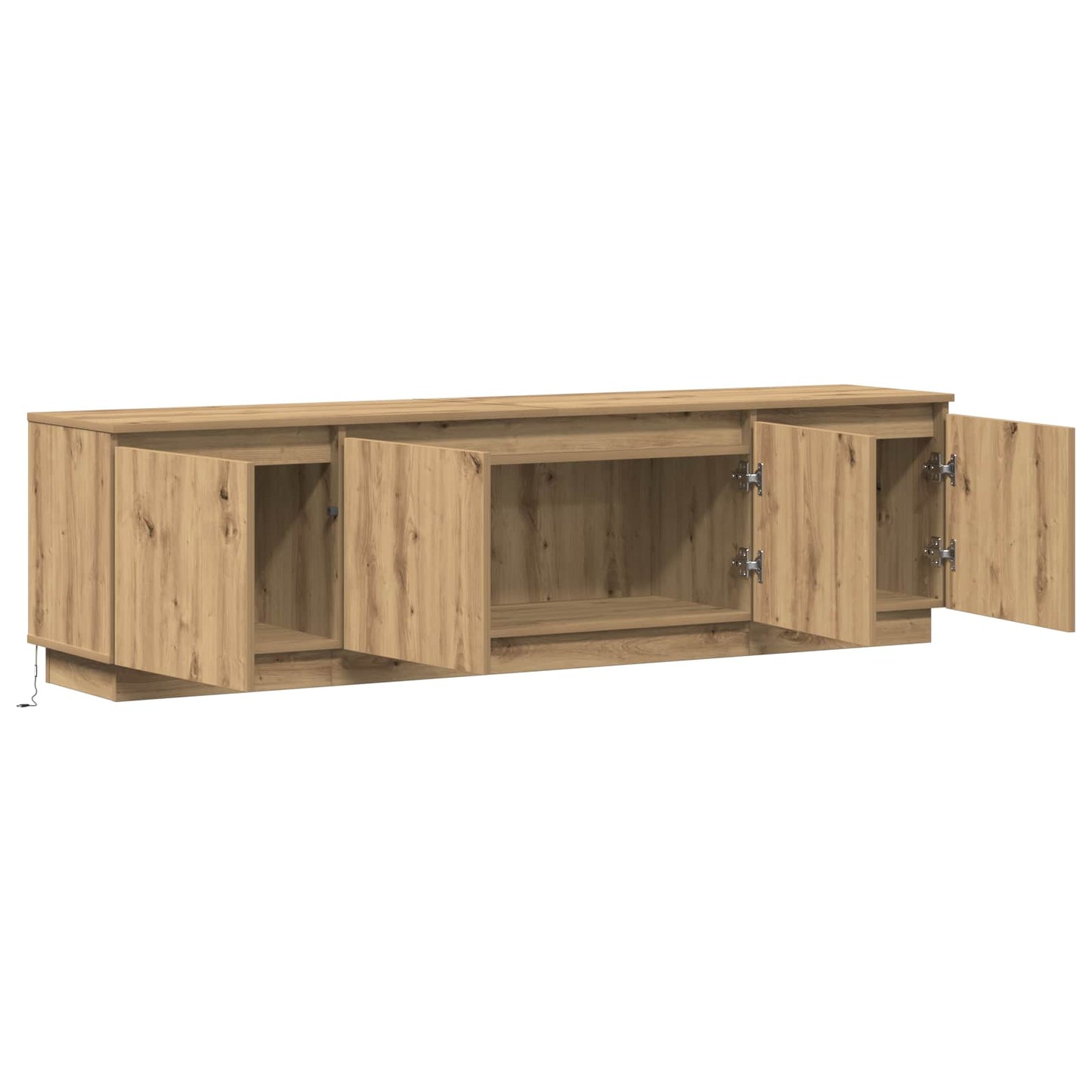TV Cabinet Artisan Oak 180 x 38 x 49 cm Engineered Wood