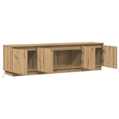 TV Cabinet Artisan Oak 180 x 38 x 49 cm Engineered Wood