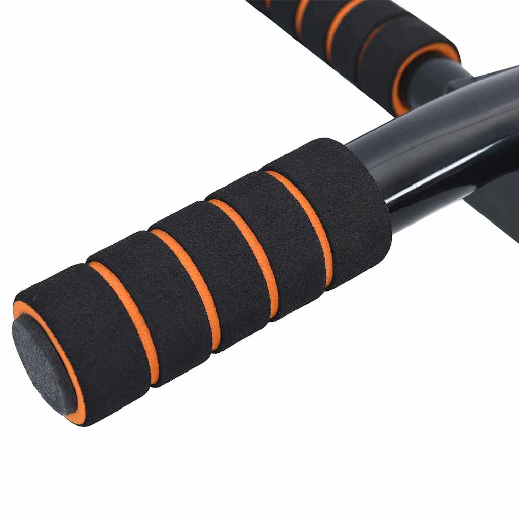 Pull Up Bar Black and Red 92 x 51 x 18 cm Powder-Coated Steel