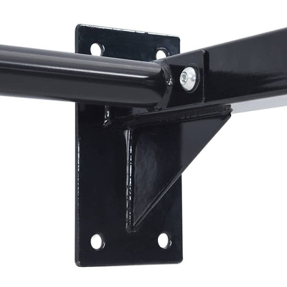Pull Up Bar Black and Red 92 x 51 x 18 cm Powder-Coated Steel