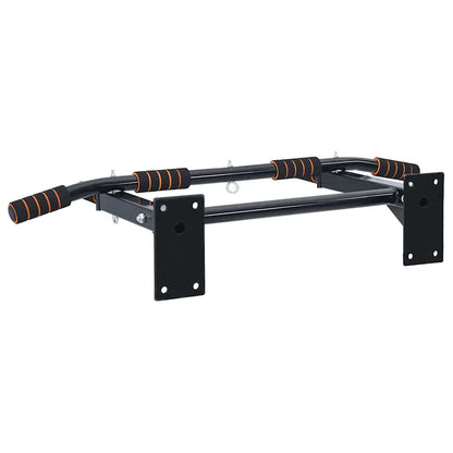 Pull Up Bar Black and Red 92 x 51 x 18 cm Powder-Coated Steel