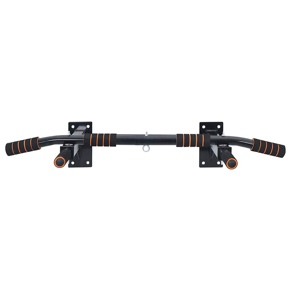 Pull Up Bar Black and Red 92 x 51 x 18 cm Powder-Coated Steel