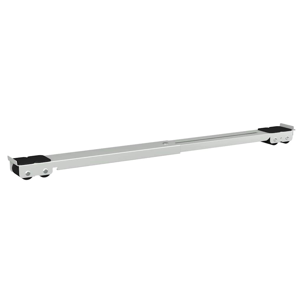 Washing Machine Base Manual 2 pcs Silver 72 x 5 x 4.5 cm
